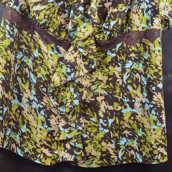 Chiffon-Style top SZ 1X - Picture 4 of 4